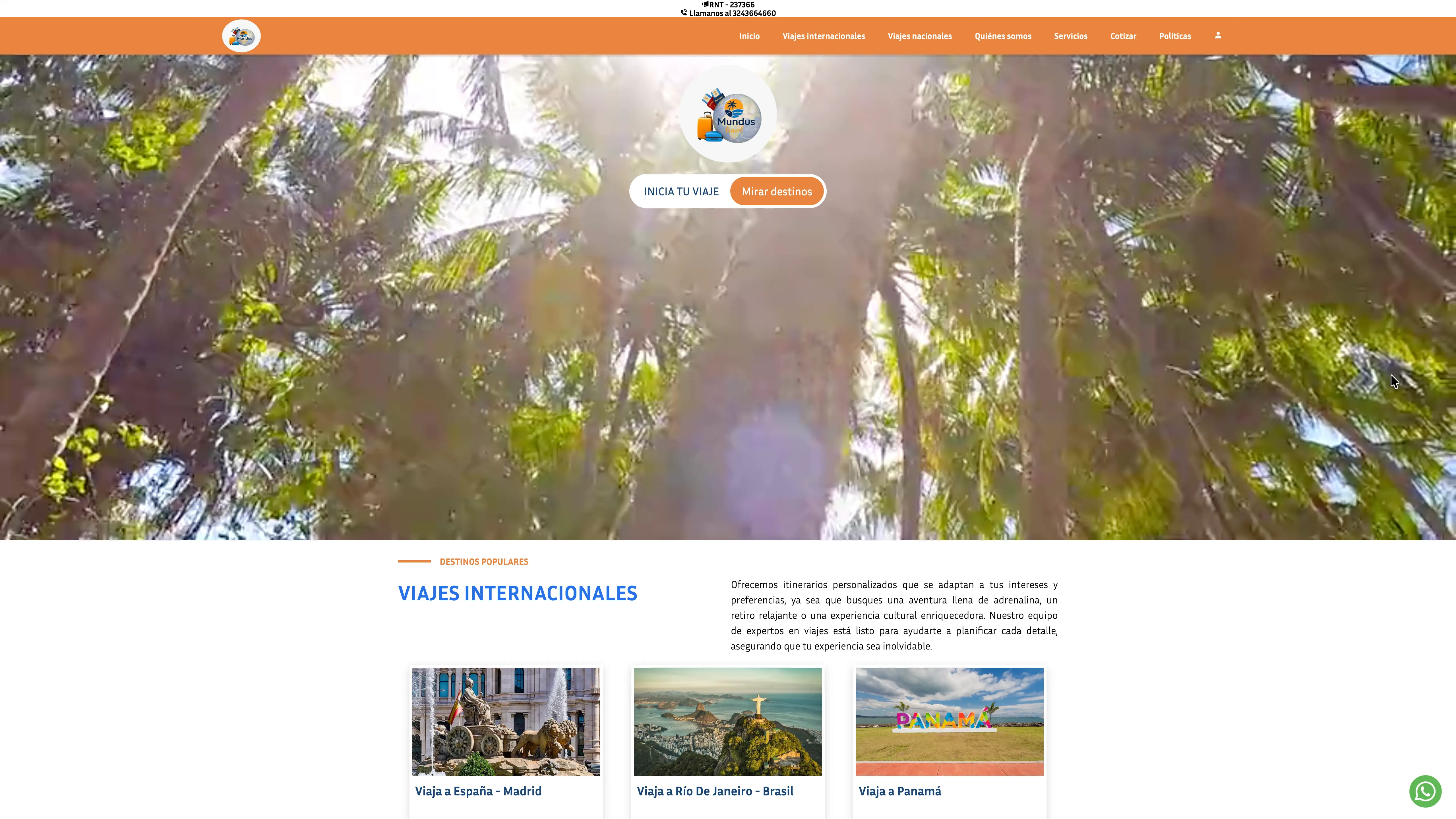 genesis travel - criforbits, páginas web ibagué